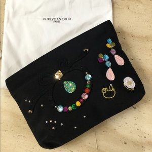 Dior bejeweled clutch